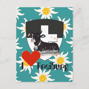 Cartão Postal Freiburg / Fribourg Schweiz Suisse Postkarte