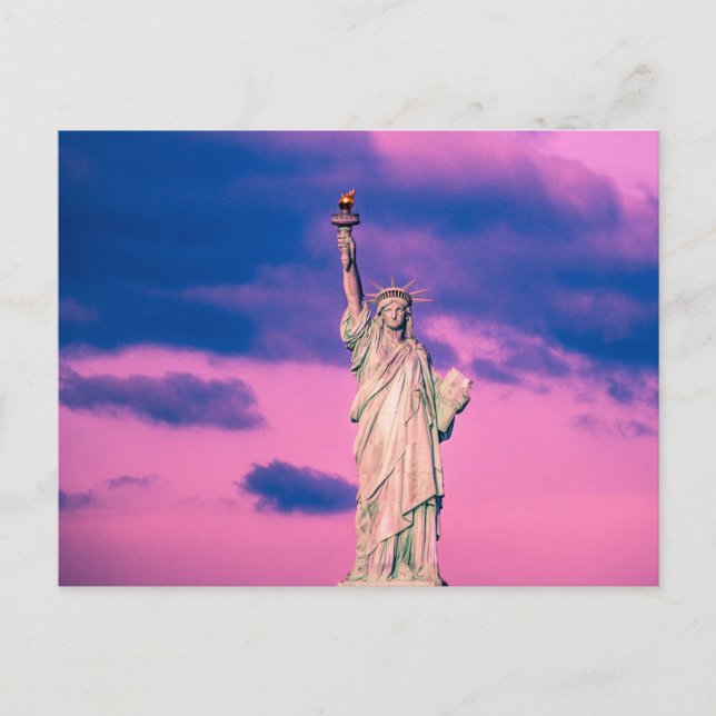 Cartão Postal Freiheitsstatue (Frente)