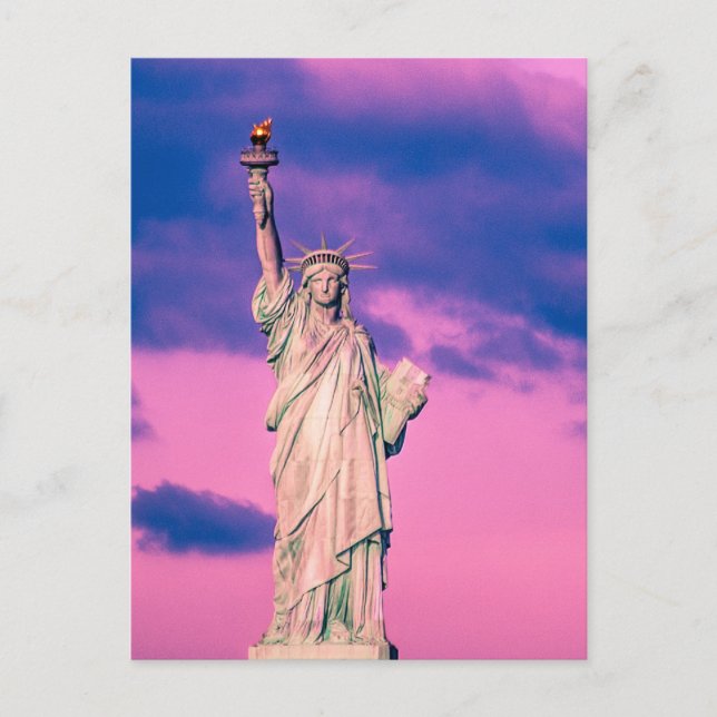 Cartão Postal Freiheitsstatue (Frente)
