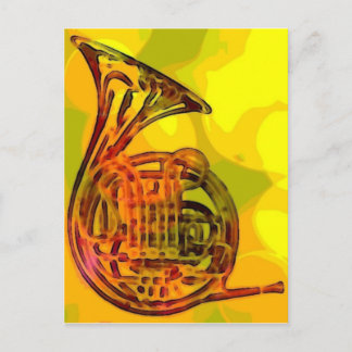 Cartão Postal French Horn