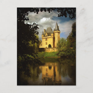 Cartão Postal French Treasure (Chteau de Clrans, Prigord)