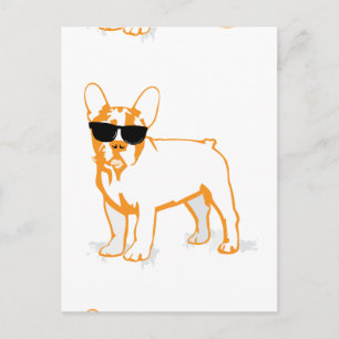 Cartão Postal Frenchie Howlelu