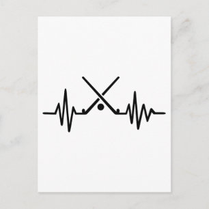 Cartão Postal Frequência de hóquei em campo