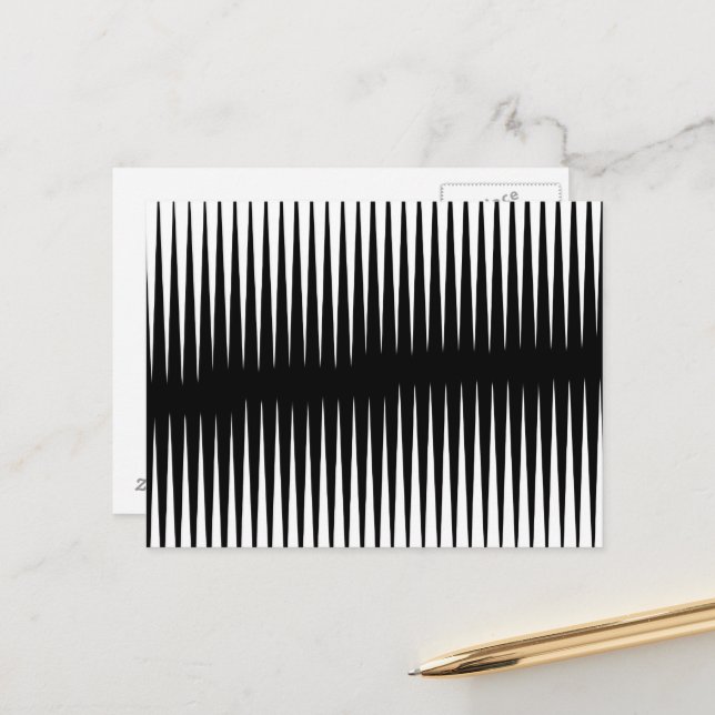 Cartão Postal Frequência Preta-n-Branca (Frente/Verso In Situ)