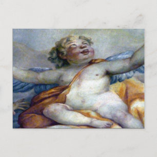 Cartão Postal fresco chubby