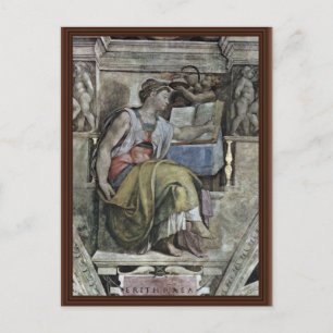 Cartão Postal Fresco-Limite Para A História De Criação No Si