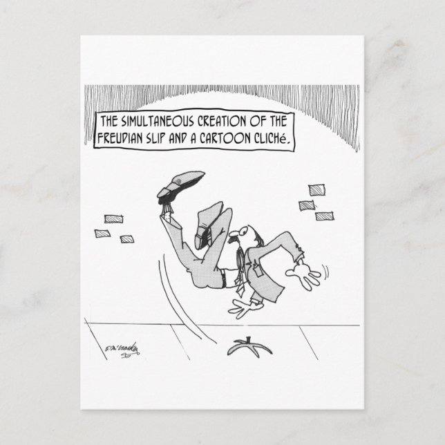 Cartão Postal Freud Cartoon 3169 (Frente)