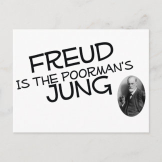 Cartão Postal Freud é o jung do pobre