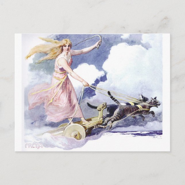 Cartão Postal Freyja (Frente)