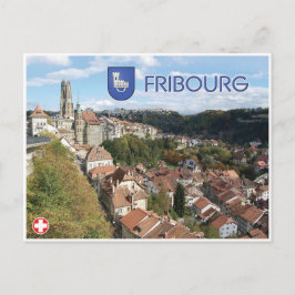 Cartão Postal Fribourg - Cartão-postal Suiça