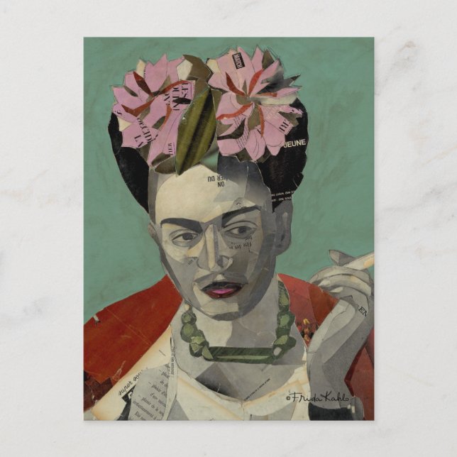 Cartão Postal Frida Kahlo por Garcia Villegas (Frente)