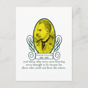 Cartão Postal Friedrich Nietzsche