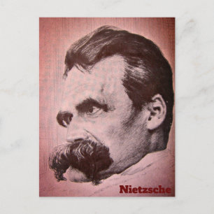 Cartão Postal Friedrich Nietzsche (desenhado por Hans Olde) Cart