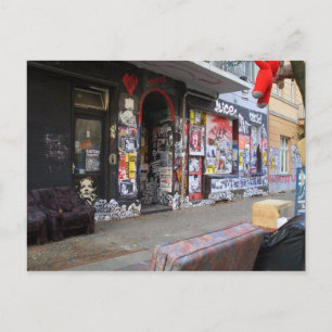 Cartão Postal Friedrichshain Berlin Hausbesetzer - Quadrantes