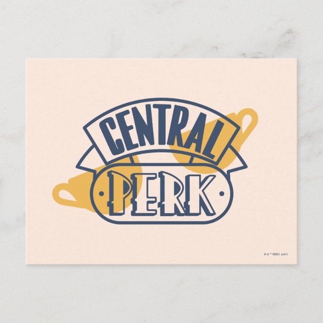 Cartão Postal FRIENDS™ | Central Perk (Frente)