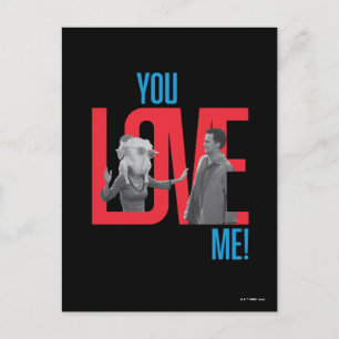 Cartão Postal FRIENDS™   Citação Você Me Ama