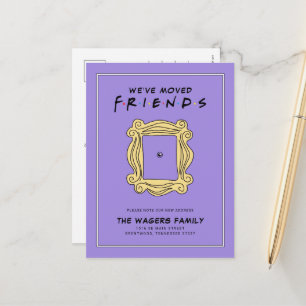 Cartão Postal FRIENDS™ Mudamos de endereço