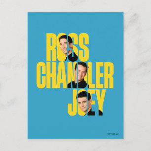 Cartão Postal FRIENDS™ Ross, Chandler e Joey