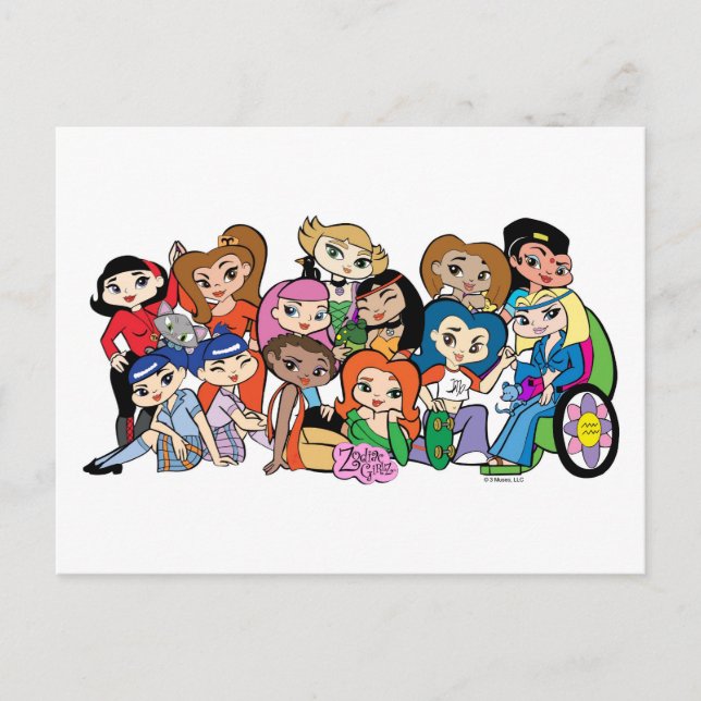Cartão Postal Friendz (Frente)