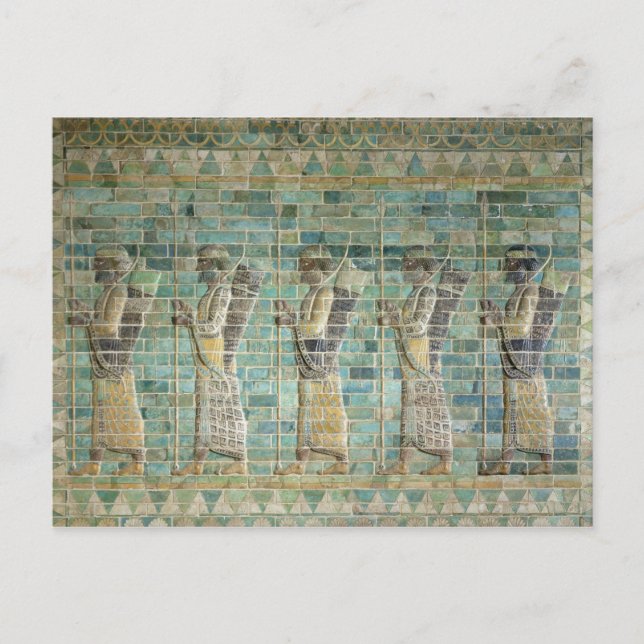 Cartão Postal Frieze dos arqueiros (Frente)