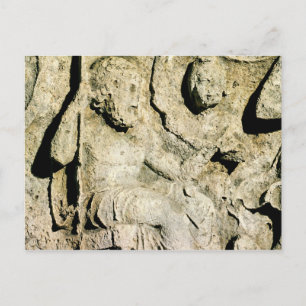Cartão Postal Frieze representando o Rei Priam e Hecuba