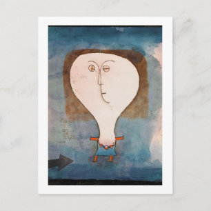 Cartão Postal Fright of a Girl, Klee