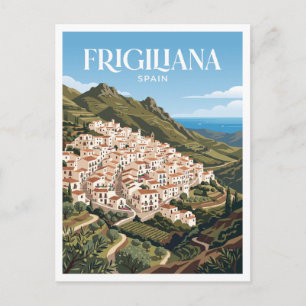 Cartão Postal Frigiliana Espanha