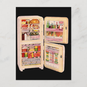 Cartão Postal frigorífico de abundância