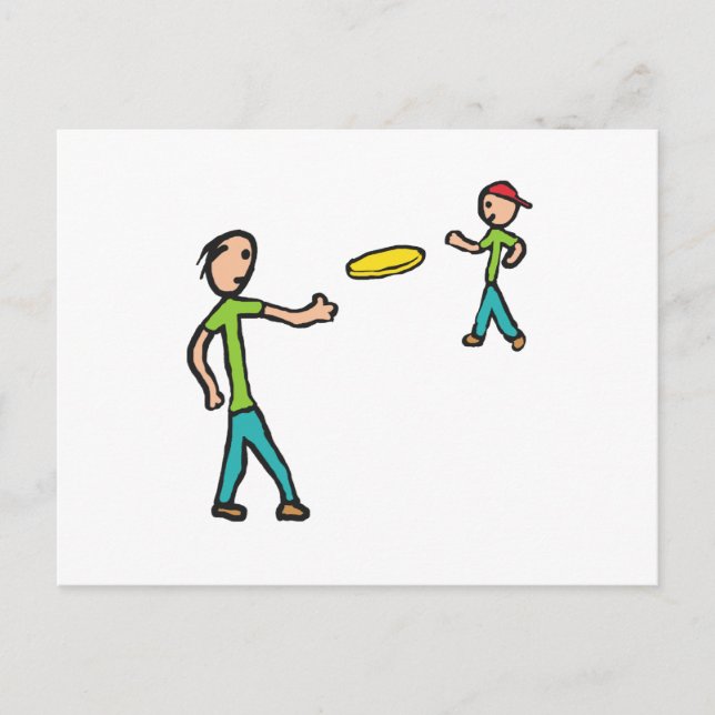 Cartão Postal Frisbee (Frente)