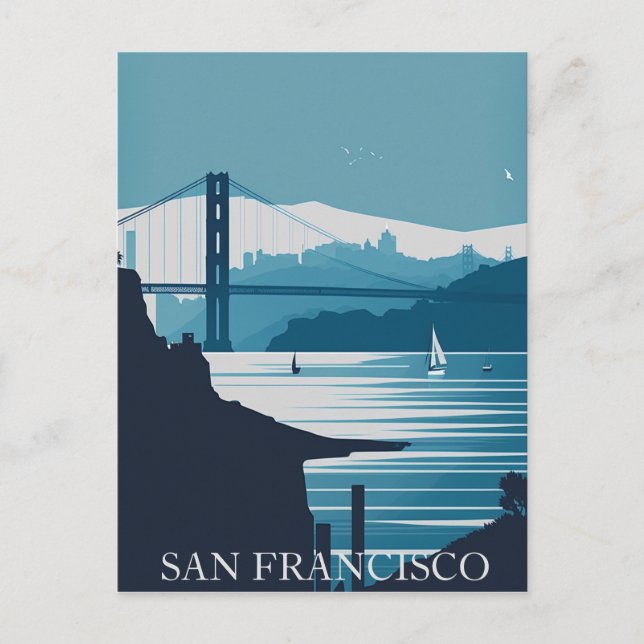 CARTÃO POSTAL FRISCO BAY #1 (Frente)