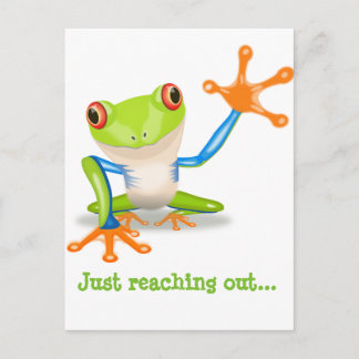 Cartão Postal Froggie Notecard