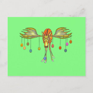 Cartão Postal Frohe Ostern