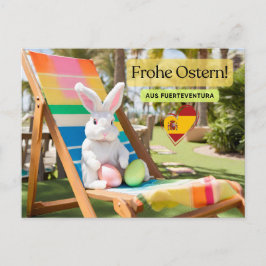 Cartão Postal Frohe Ostern Fuerteventura