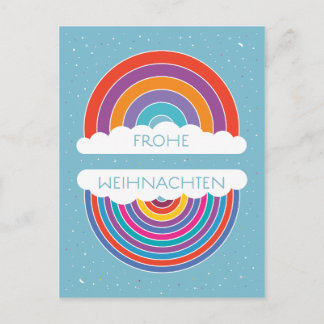 Cartão Postal Frohe Weihnachten