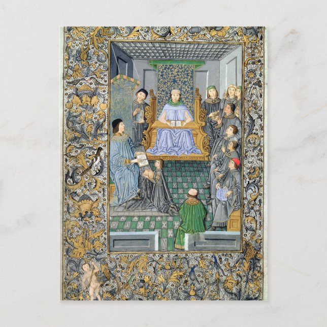 Cartão Postal Frontispício da "Gramática" de Antonio de Nebrija (Frente)