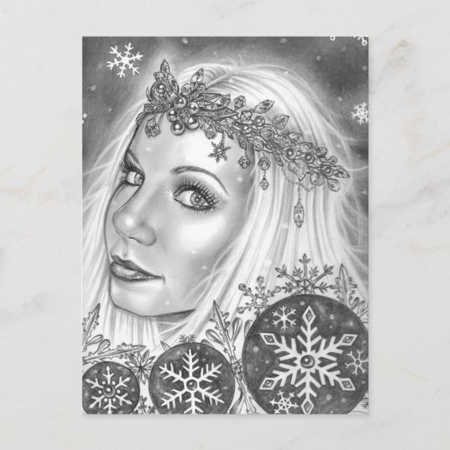Cartão Postal Frost Angel (Frente)