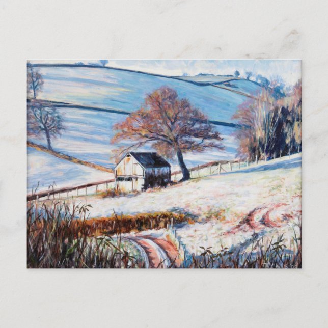Cartão Postal Frost do inverno 2009 (Frente)