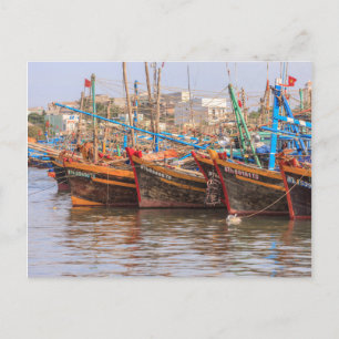 Cartão Postal Frota de pesca