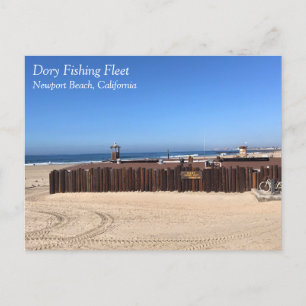 Cartão Postal Frota de pesca de conserva, Newport Beach, Califór