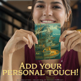 Cartão Postal Frota de pesca no cais do pescador, São Francisco