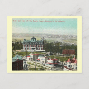 Cartão Postal Frtiz Reuter Home, Secaucus, New Jersey Vintage