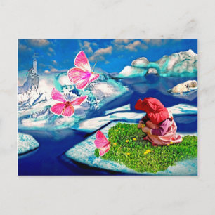 Cartão Postal Frühling am Nordpol