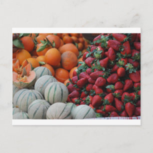 Cartão Postal Fruta