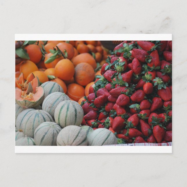 Cartão Postal Fruta (Frente)