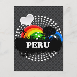 Cartão Postal Fruta-branca no Peru