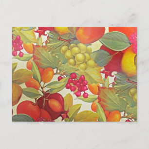 Cartão Postal Fruta Colorida