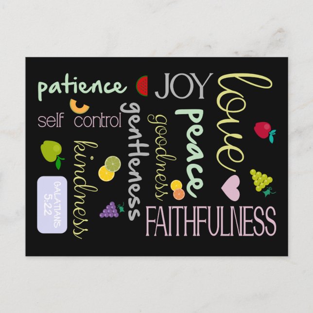 Cartão Postal fruta da aguardente (Frente)