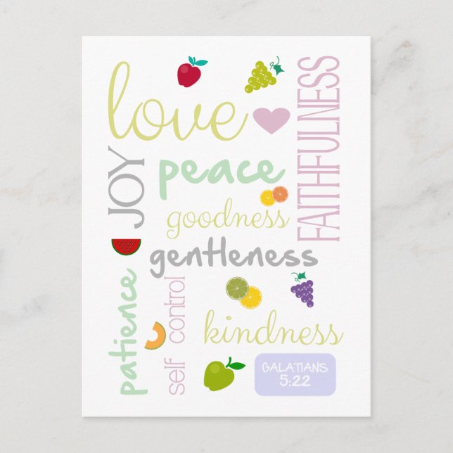 Cartão Postal fruta da aguardente (Frente)