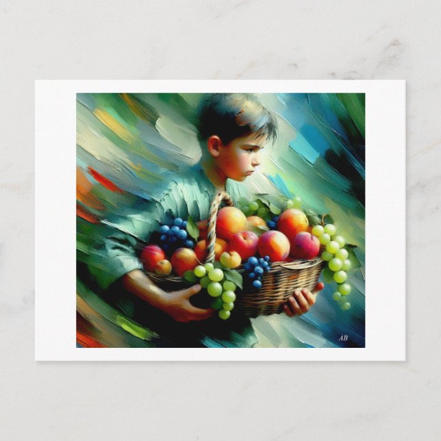 Cartão Postal Fruta de Carregando, (Frente)