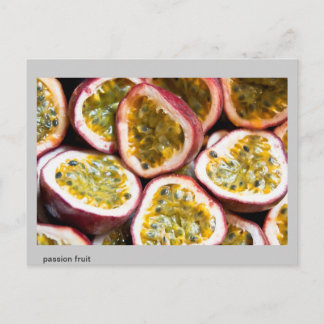 Cartão Postal fruta de paixão